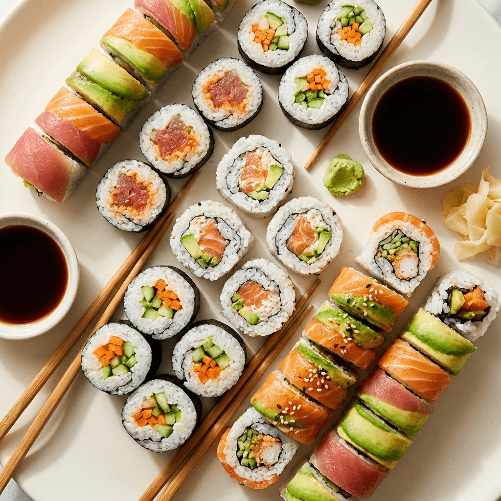Sushi roll mixto