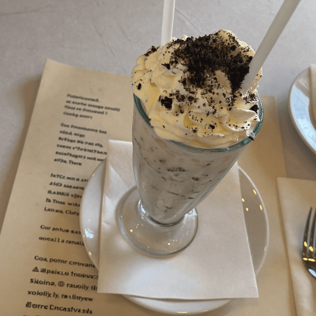 Malteada de Oreo