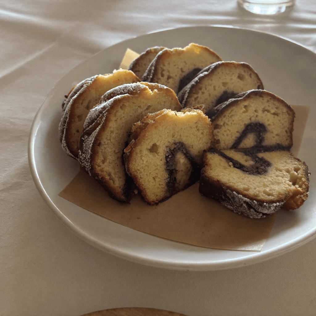 Budín de banana y nuez pecán