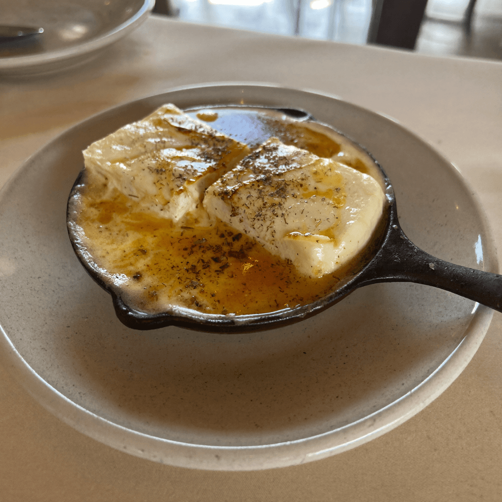 Provoleta al disco