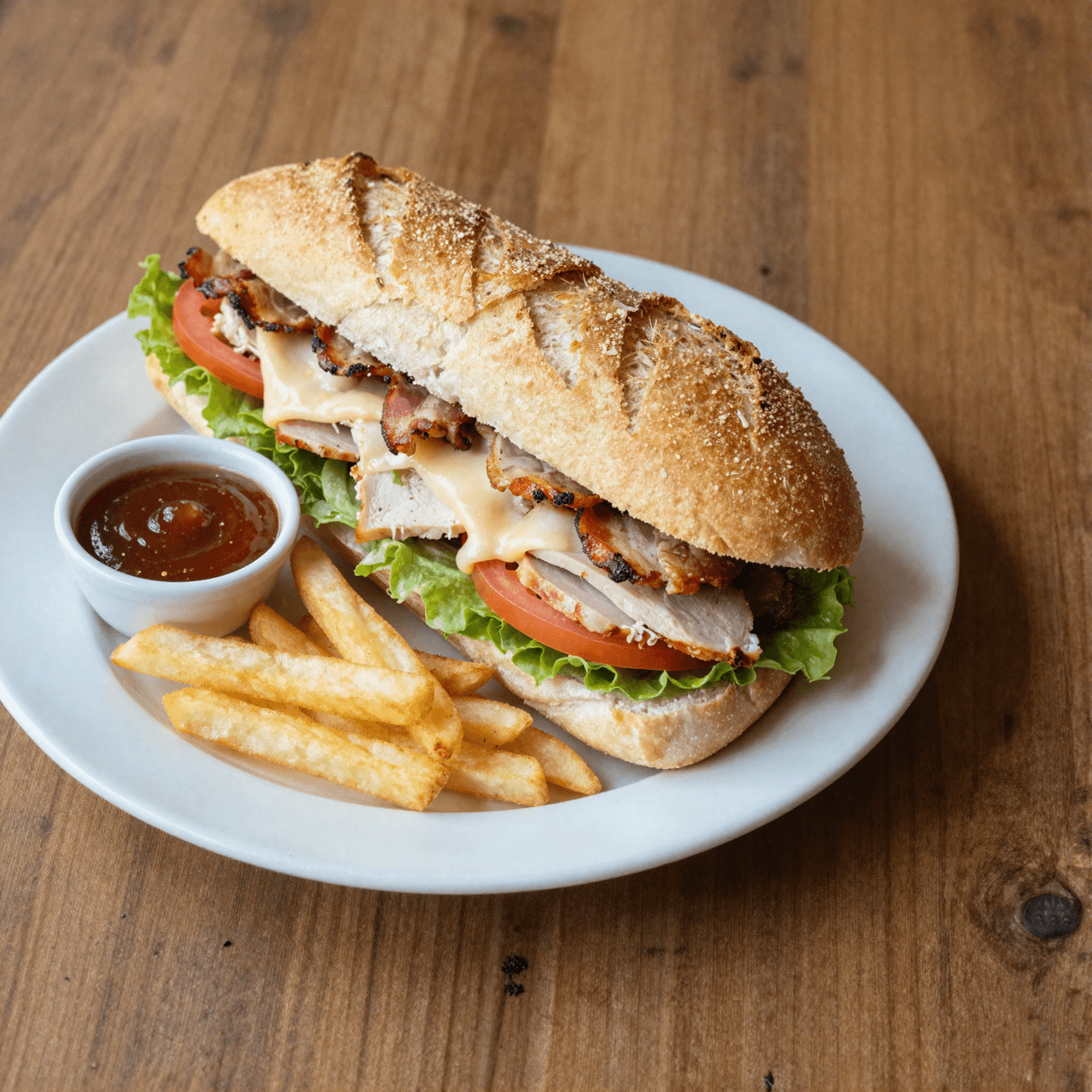 Bocata pollo club