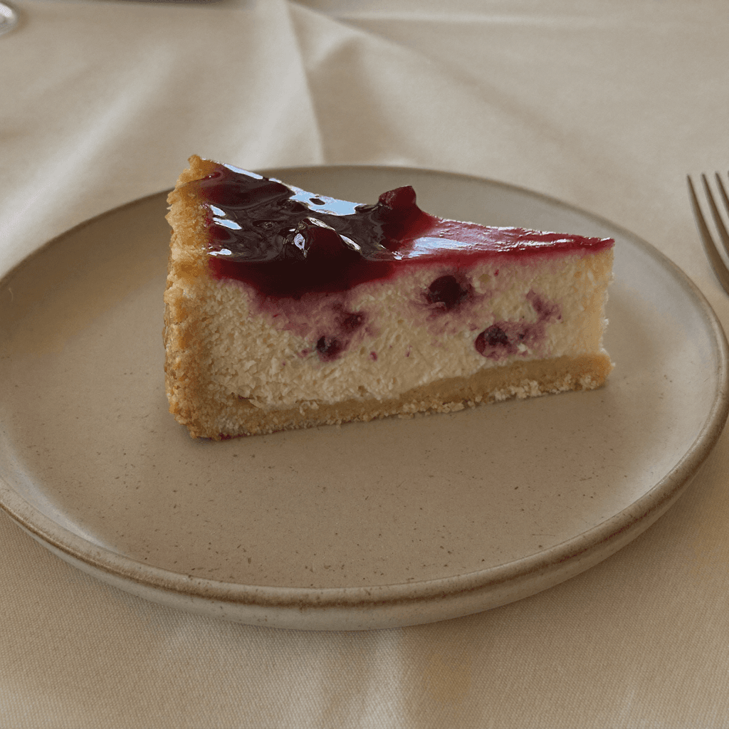 Cheesecake de frutos rojos