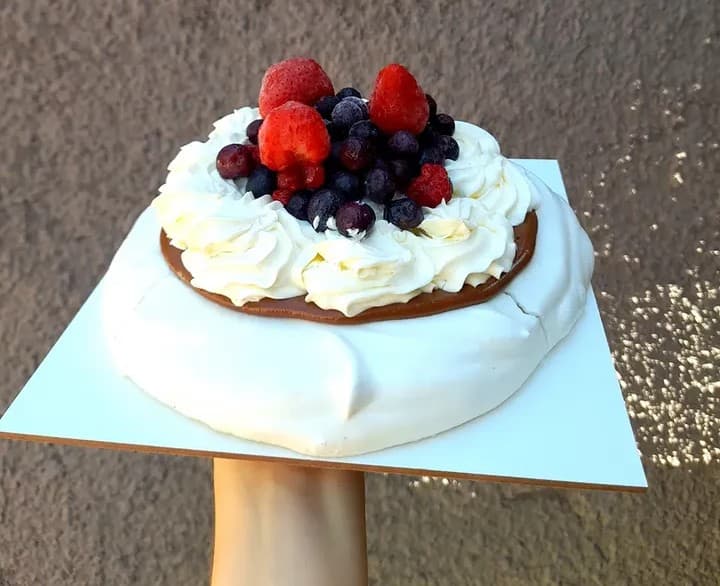 Torta de frutos rojos