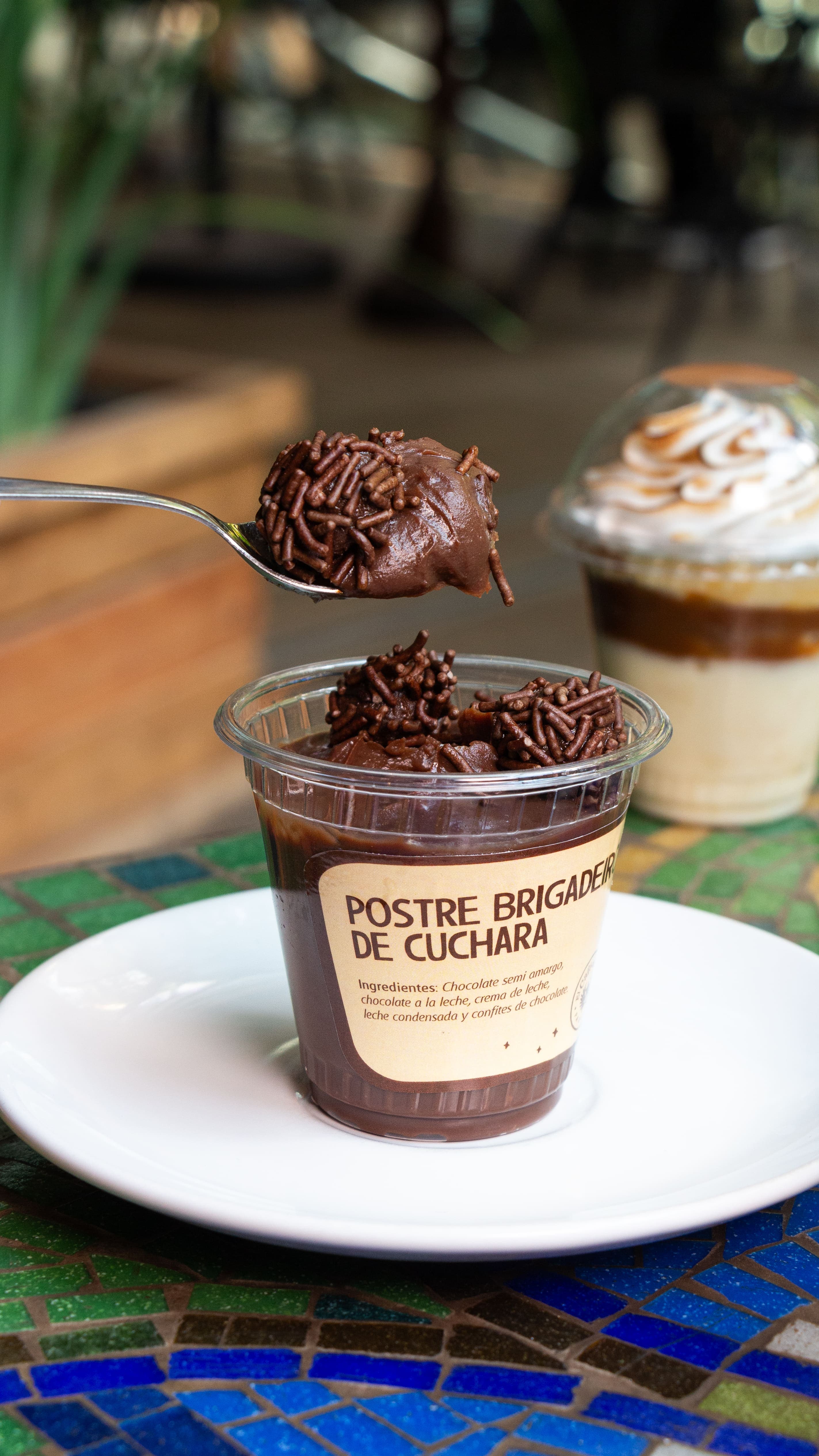 Brigadeiro de cuchara