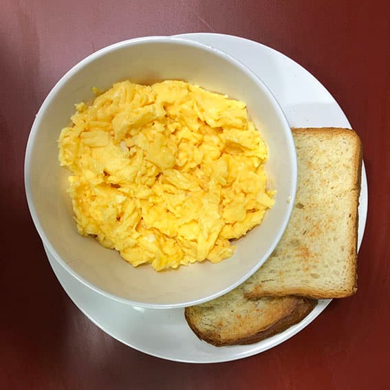 Huevos revueltos