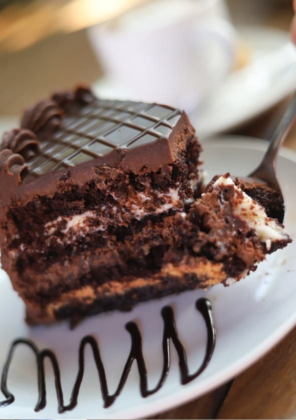 Porción de torta
